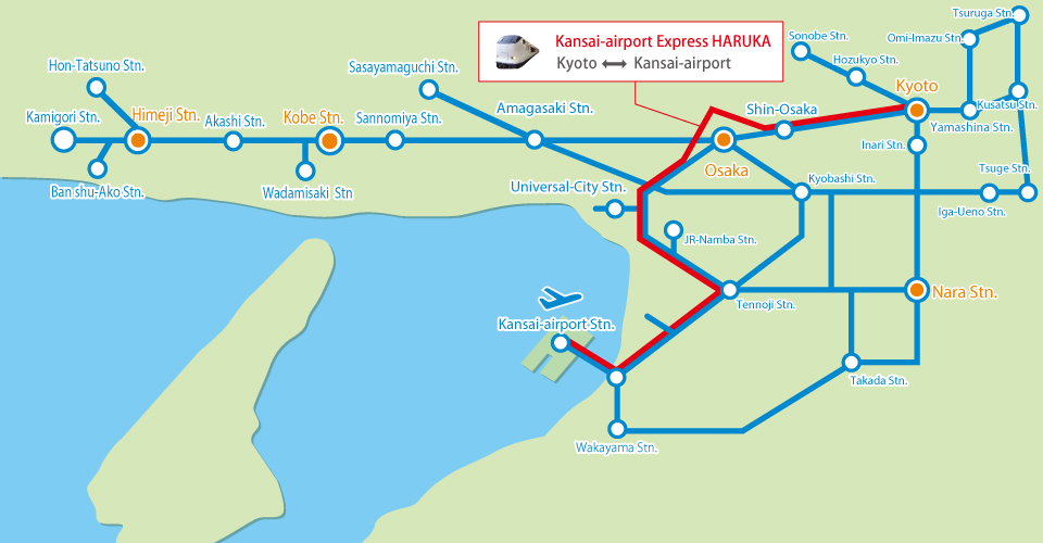 Kansai map